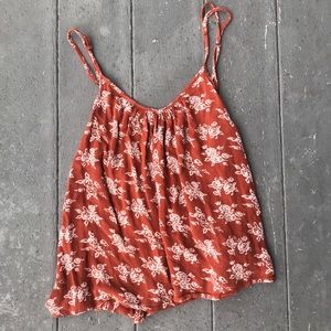 Floral tank top🧡🌾